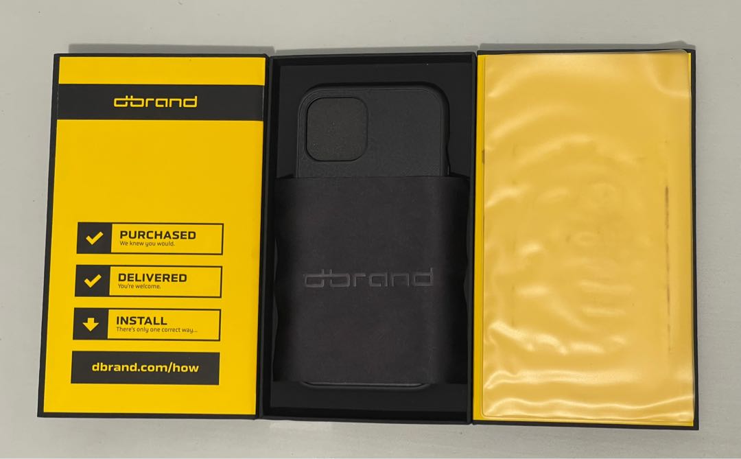 Dbrand Grip Case Magsafe Compatible for iPhone 12 Pro Max (leather skin