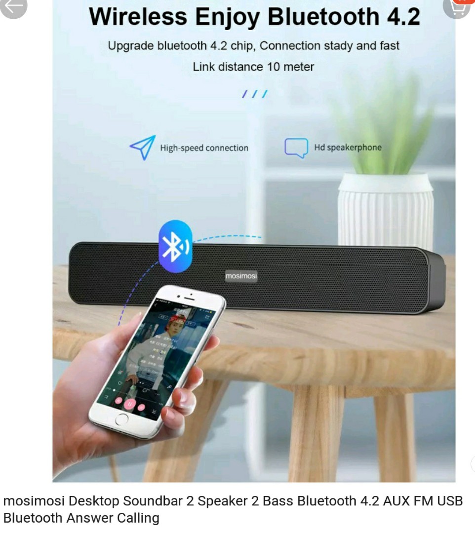 mosimosi desktop soundbar