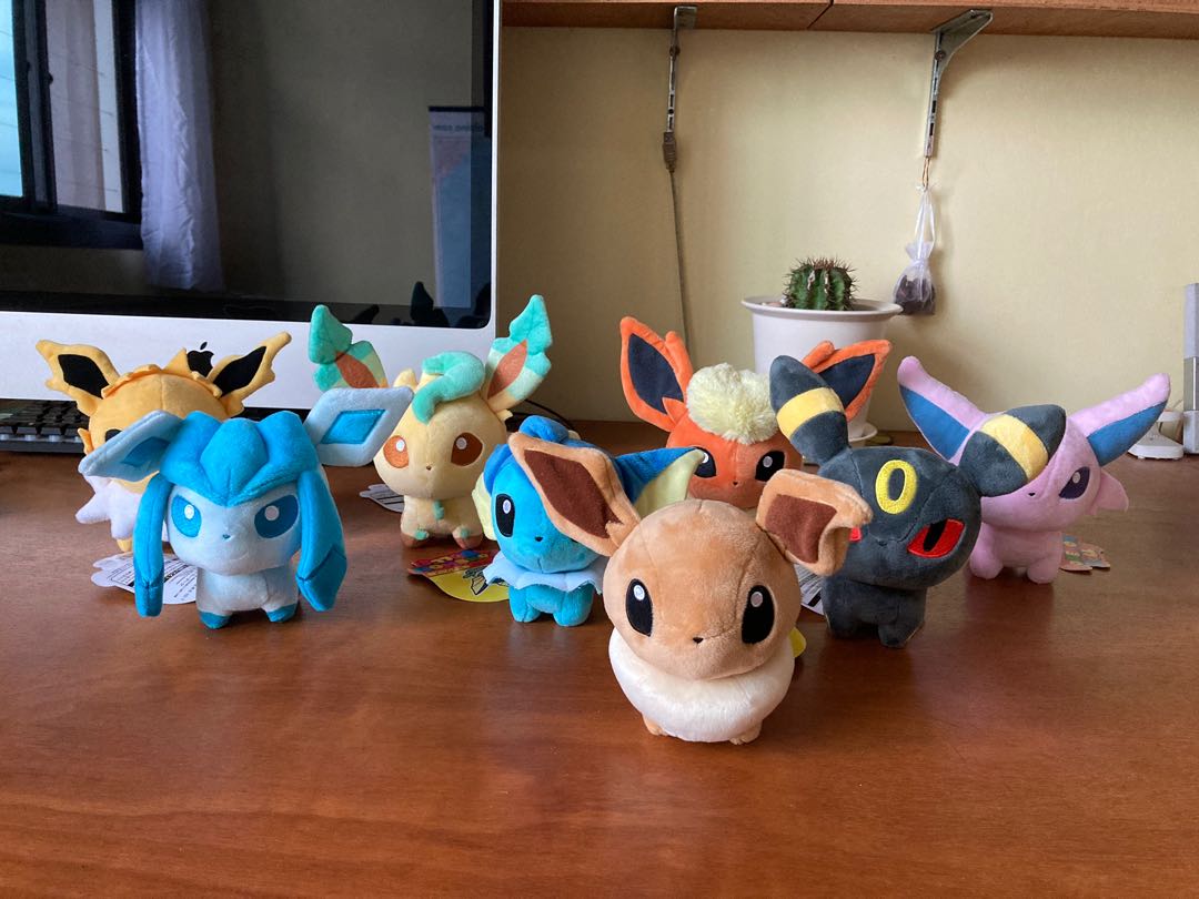 Eevee evolutions plushies best sale