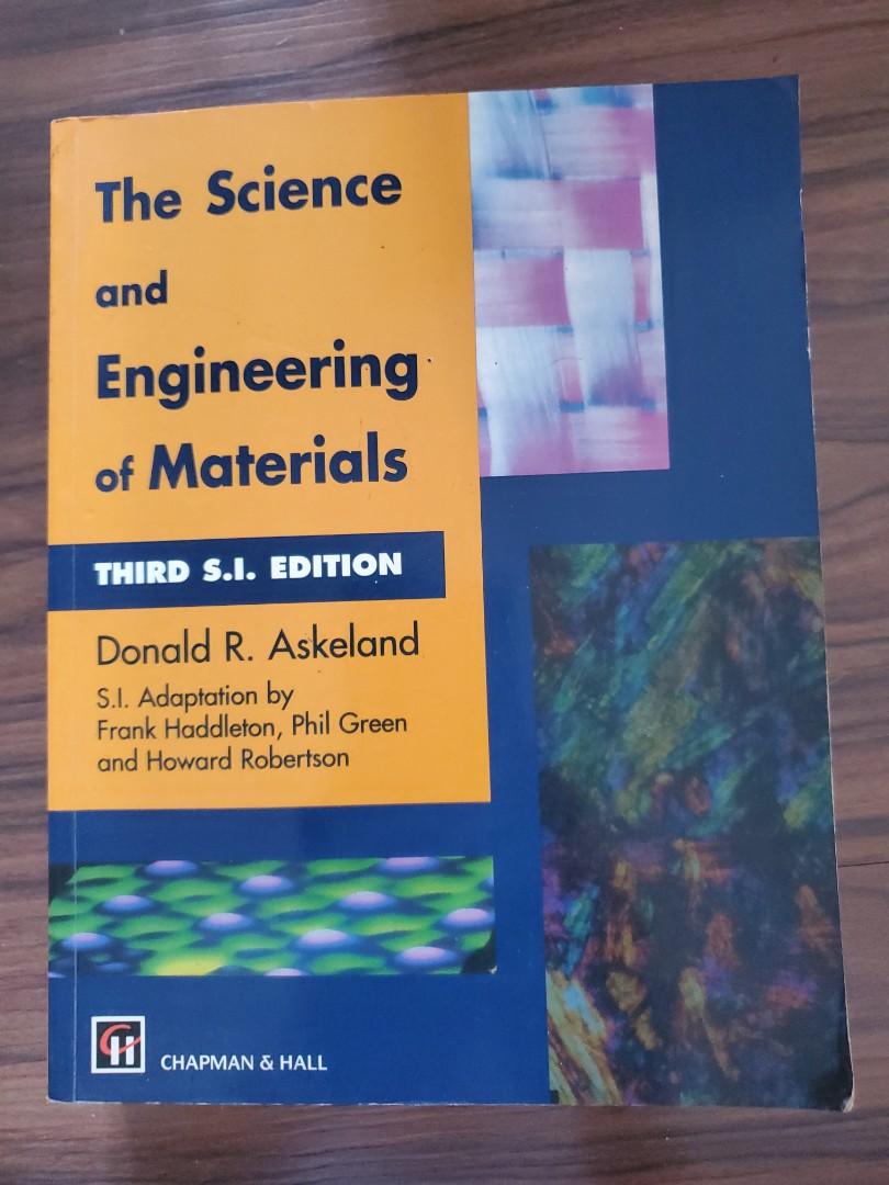 engineering of material science metallurgy, Hobbies & Toys, Books