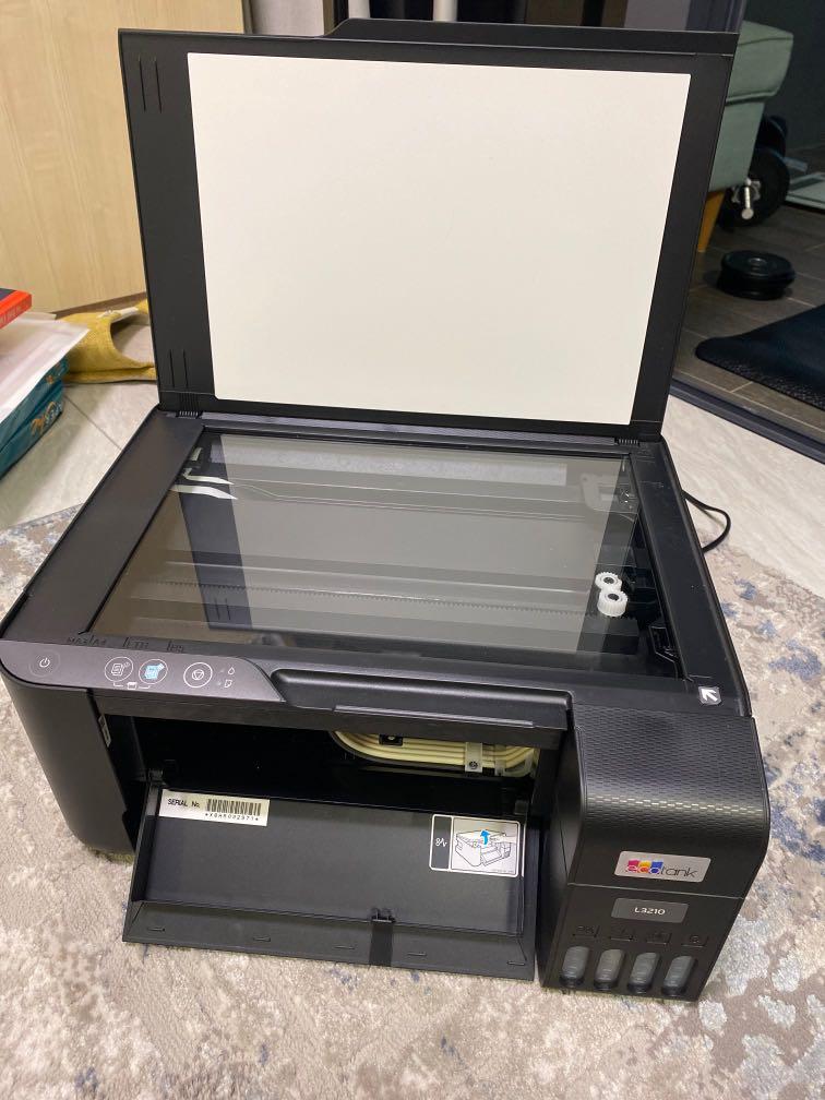 epson printer L3210 EcoTank All-in-One Ink Tank Printer, Computers \u0026 Tech,  Printers, Scanners \u0026 Copiers on Carousell