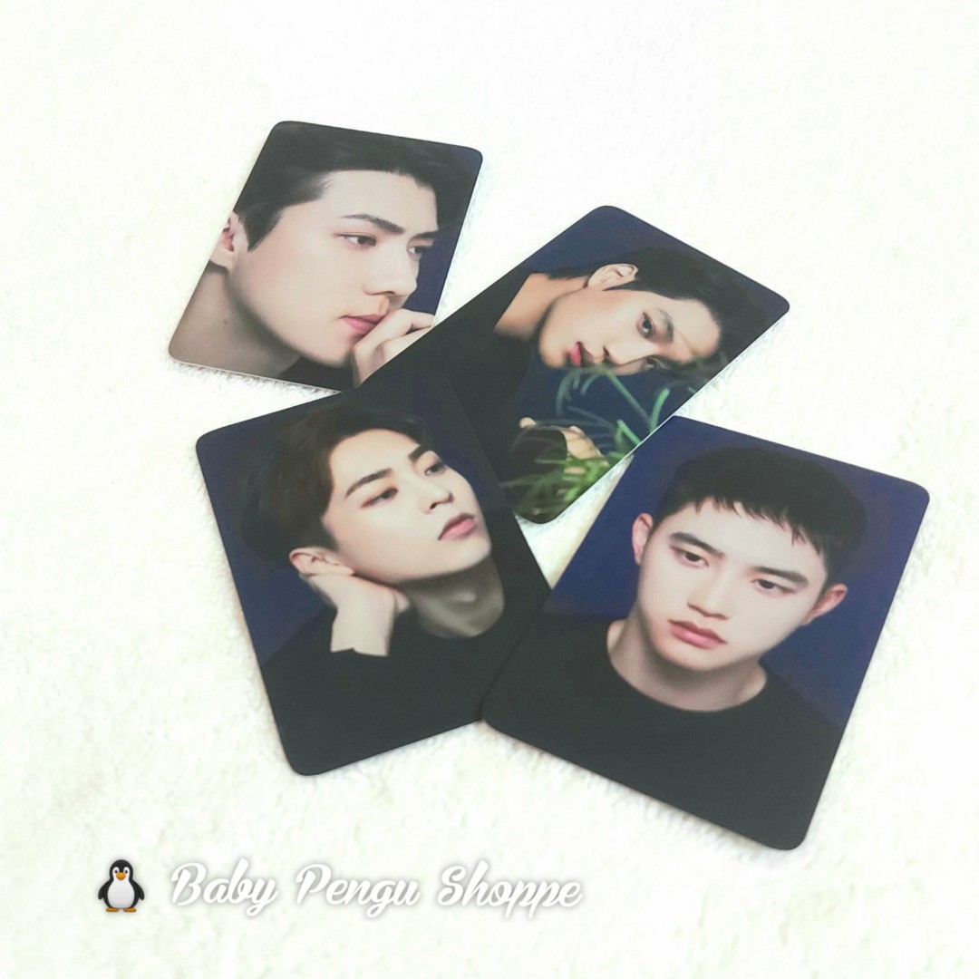 EXO 2022 SEASON'S GREETINGS KTOWN4U POB PHOTOCARD, Hobbies & Toys