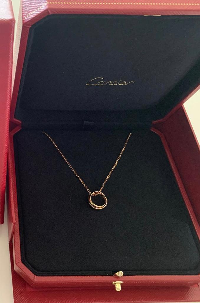 Fast Sale New Cartier Necklace Rosegold 