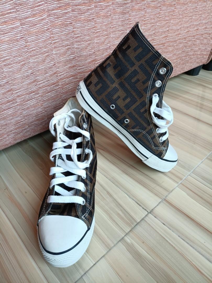 Converse fendi best sale