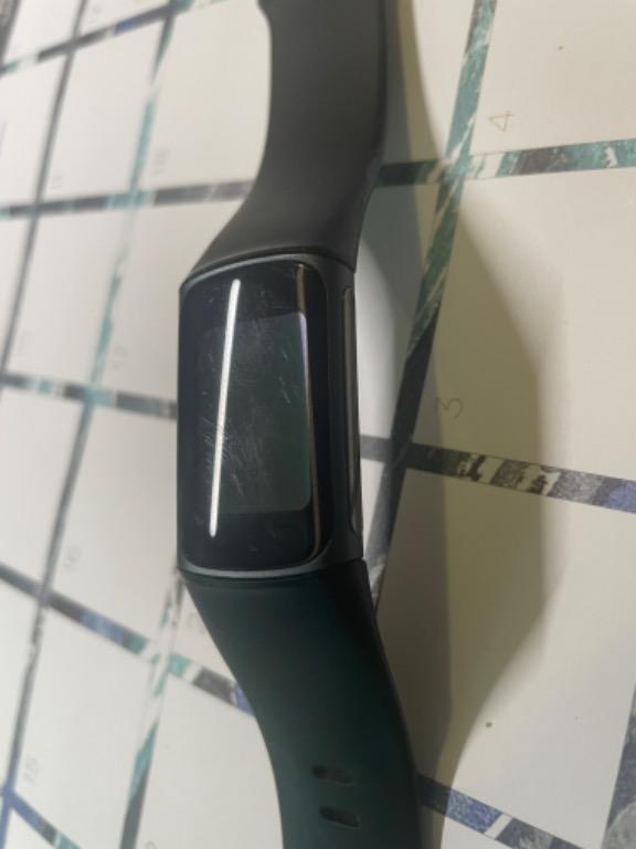 Fitbit Charge 5 Black/Graphite Stainless Steel Fitness Tracker, Mobile