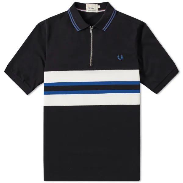 Fred perry 2025 bomber stripe polo