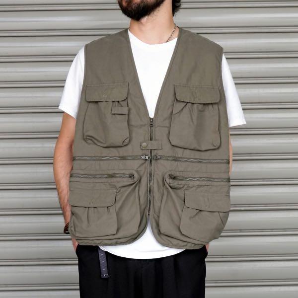 Freshservice travel vest wtaps Daiwa pier39 cmf, 男裝, 上身及套裝