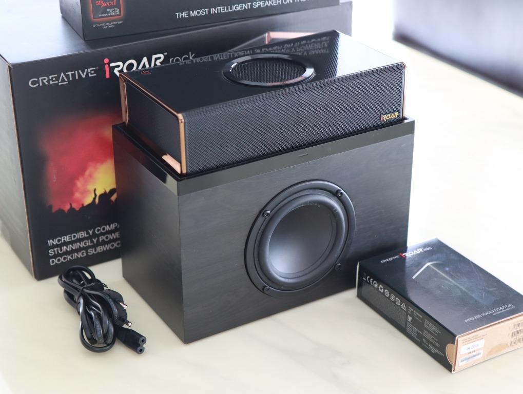 Creative iroar rock docking subwoofer outlet