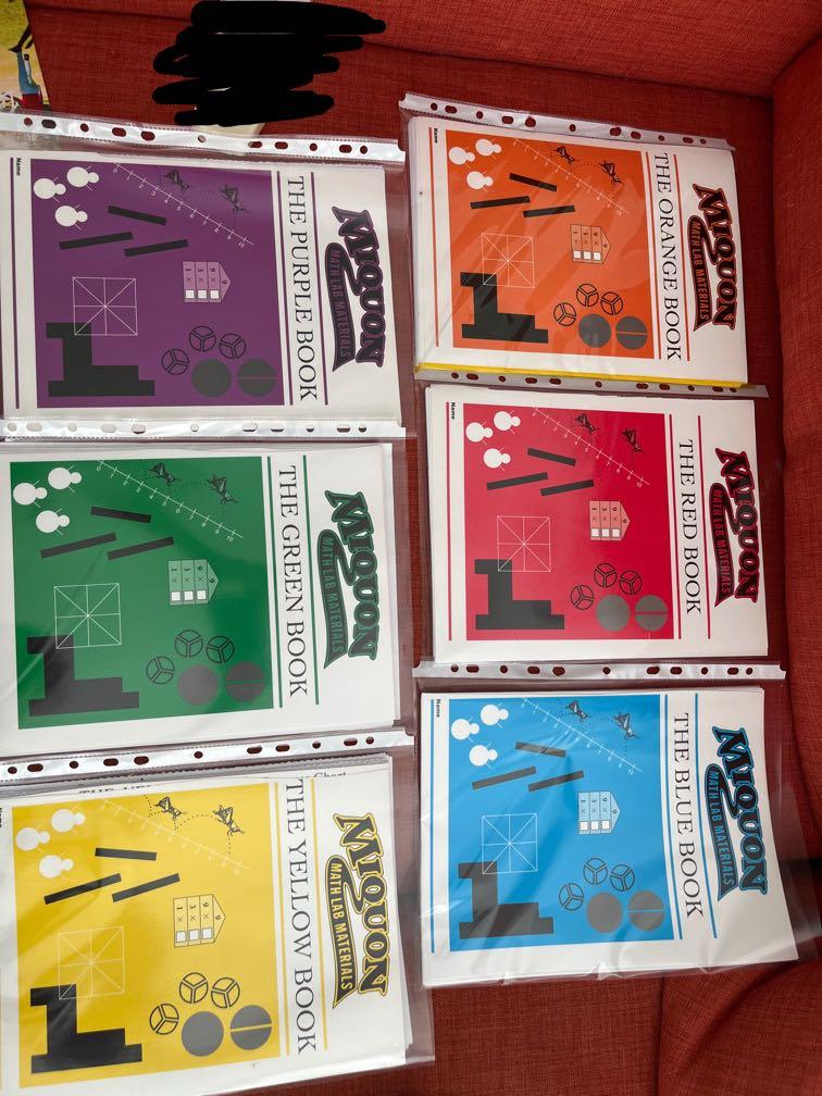 Full set Miquon Math Lab books with answer ke, Hobbies & Toys, Books