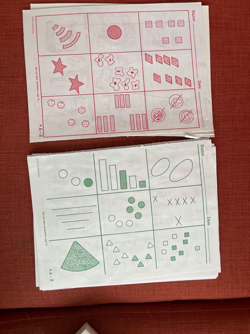 Full set Miquon Math Lab books with answer ke, Hobbies & Toys, Books