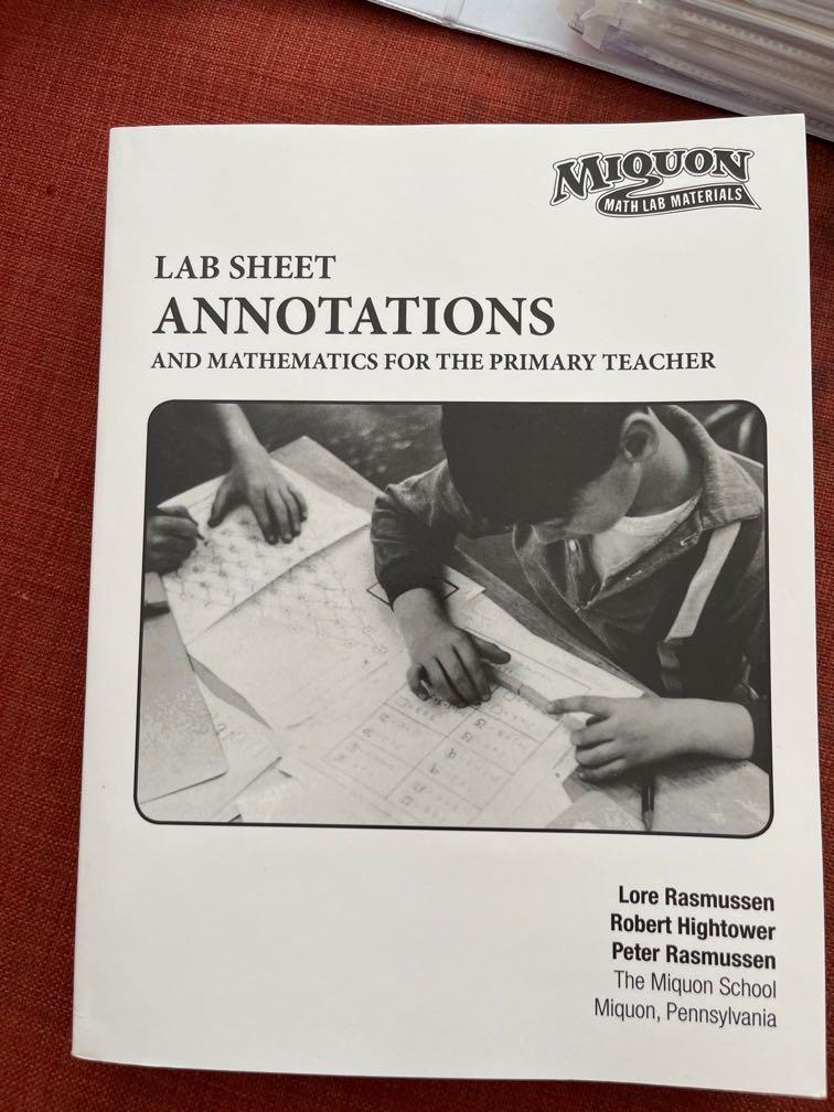 Full set Miquon Math Lab books with answer ke, Hobbies & Toys, Books