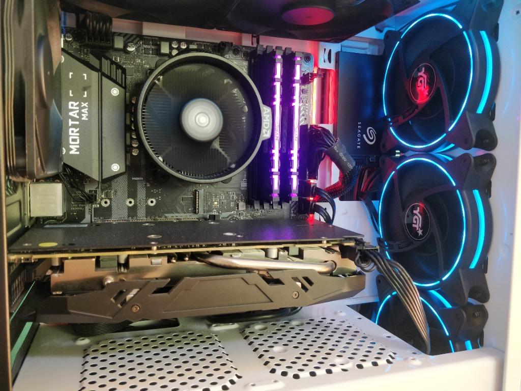Gaming PC Ryzen 5 2600 RX580
