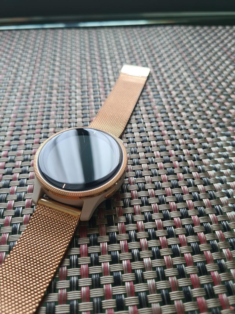 Garmin smartwatch rose clearance gold