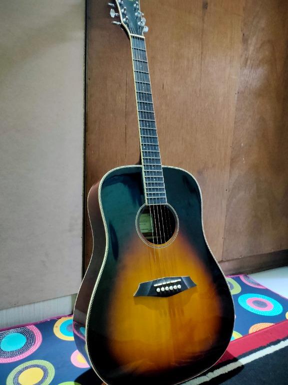 Gitar Akustik Castilla CD 100S + Bonus Tas dan Senar 1 Set