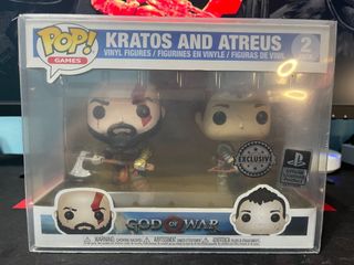 War Kratos and Atreus 2 pack Funko Pop 