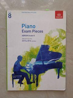 Grade 8 Piano Exam Pieces ABRSM