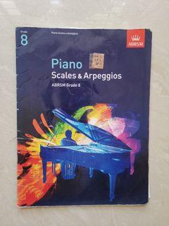 Grade 8 Piano Scales and Arpeggios ABRSM