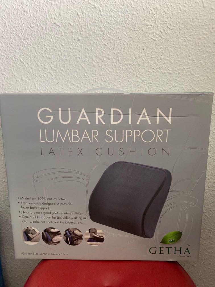 Guardian lumbar support latex cushion Getha, Health & Nutrition, Braces, Support & Protection on