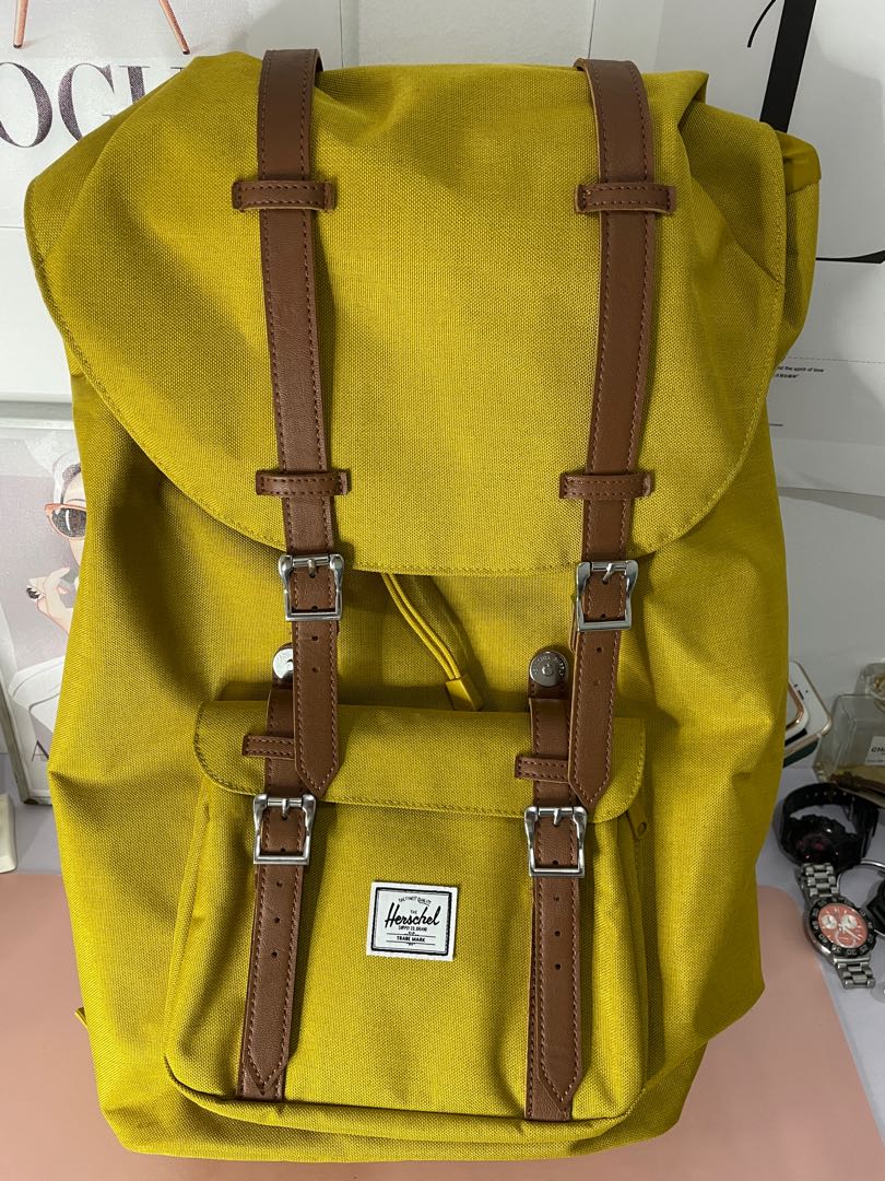 Mustard herschel deals backpack
