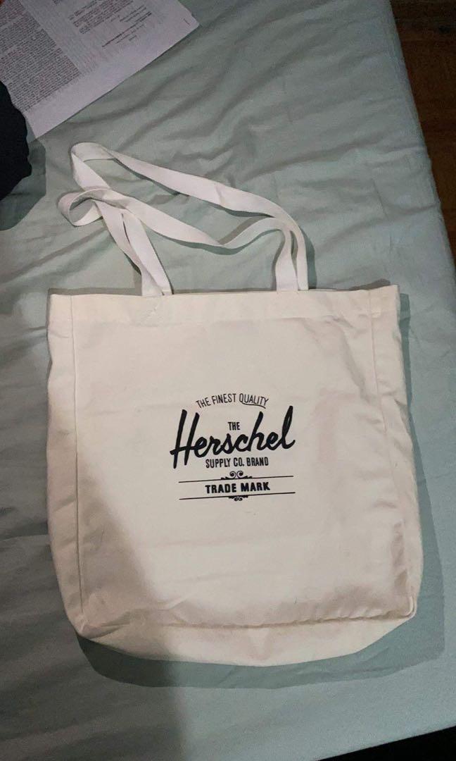 Herschel Manila canvass tote bag Women s Fashion Bags