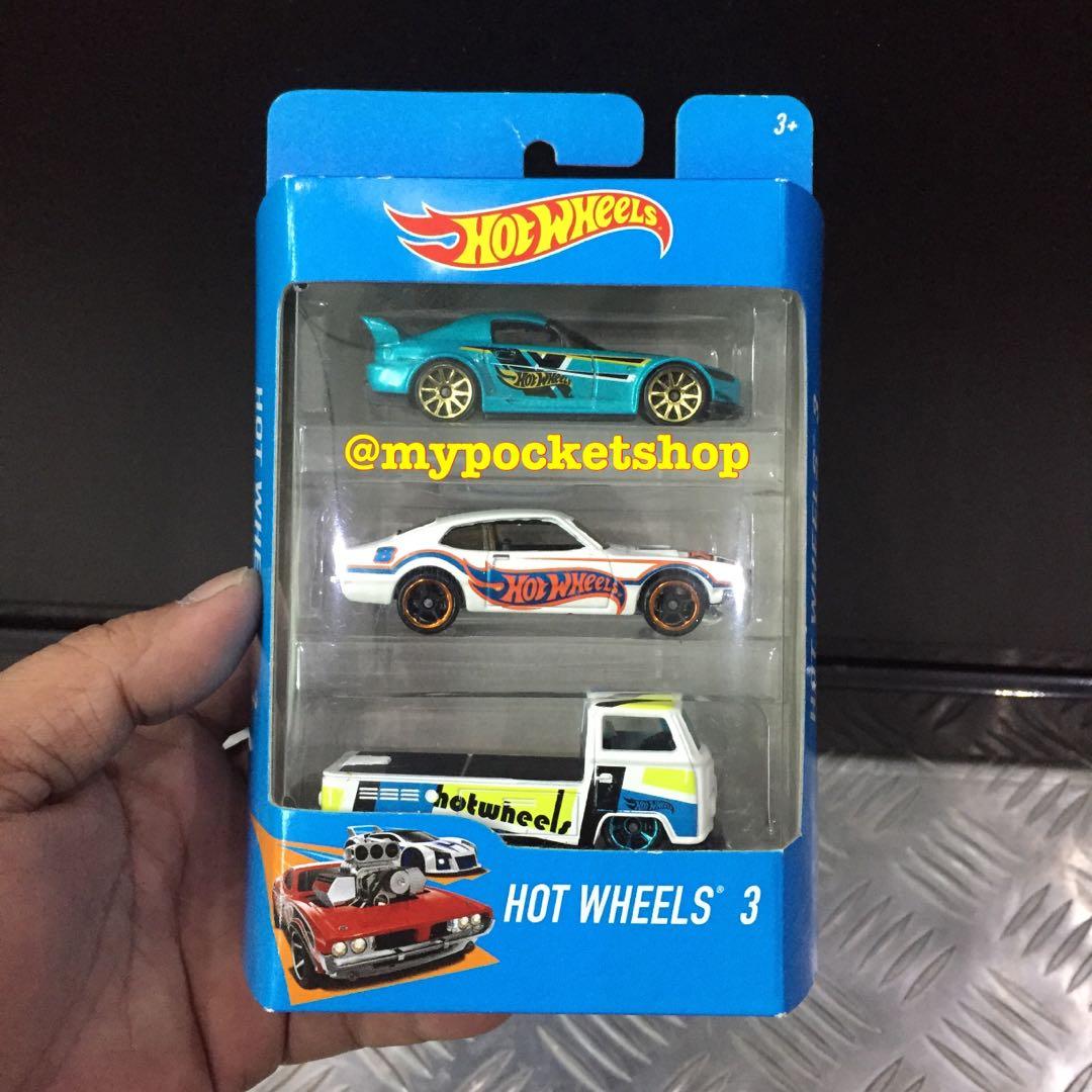 Hot wheels 3 pack 2017 sale