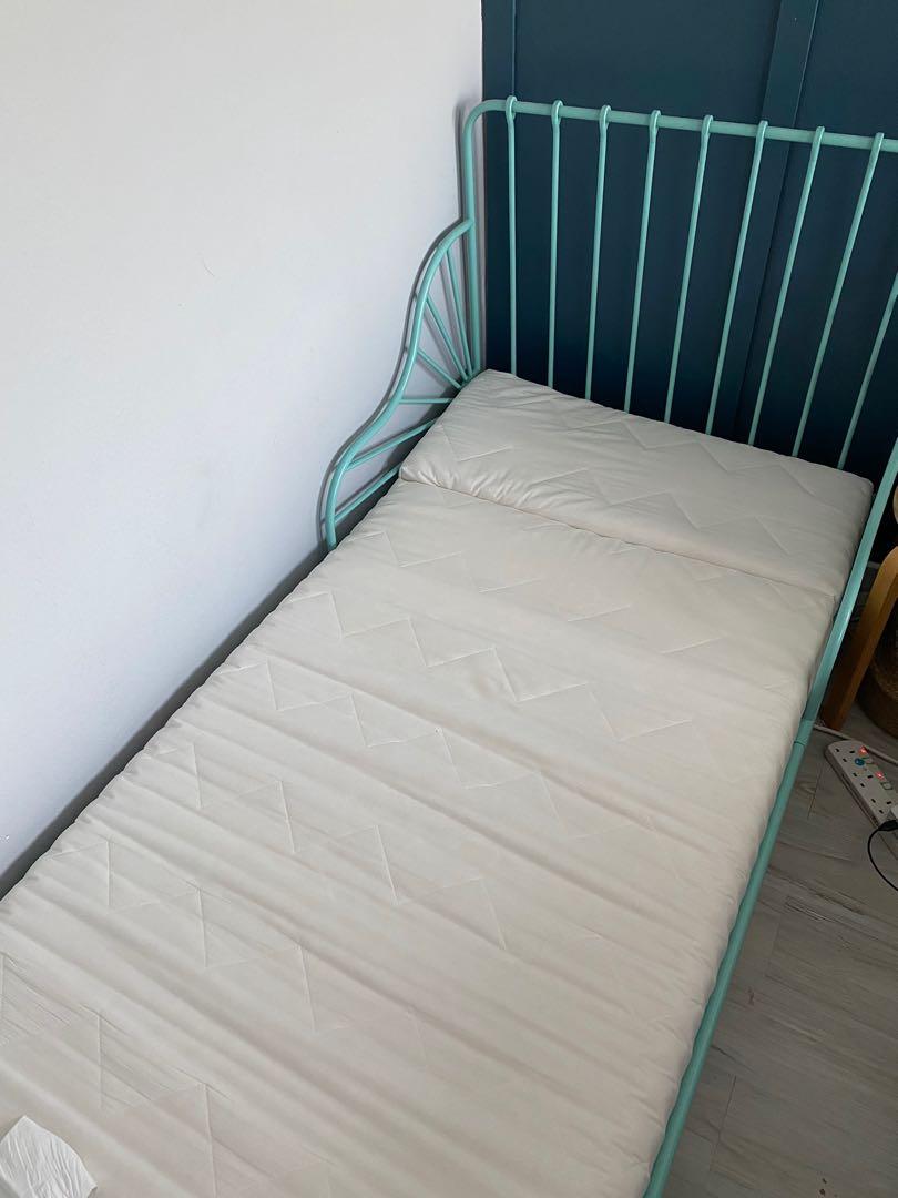 Ikea Minnen Bed Extendable, Furniture & Home Living, Furniture, Bed