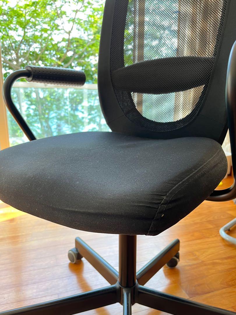 IKEA office chair with arm rests (Flintan), Furniture & Home Living