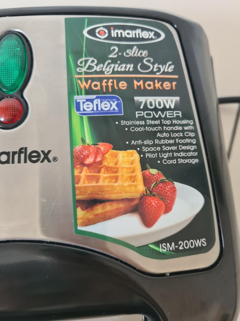 Imarflex waffle maker, TV & Home Appliances, Kitchen Appliances