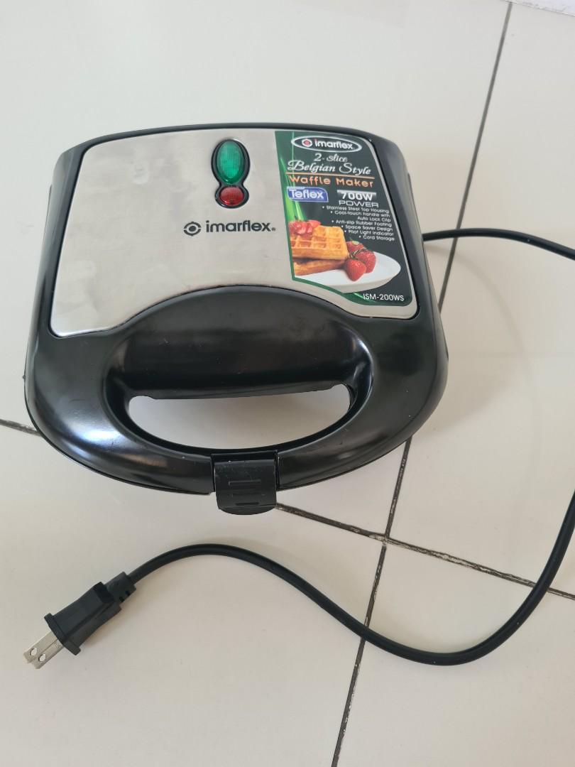 Imarflex waffle maker, TV & Home Appliances, Kitchen Appliances