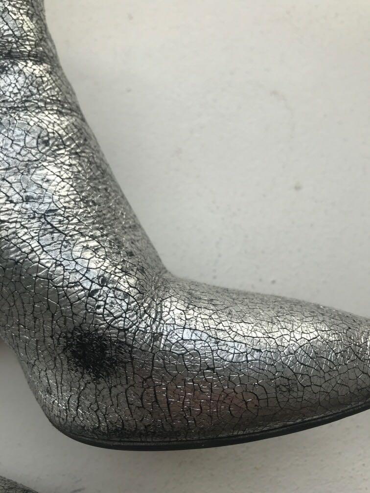 Isabel marant silver new arrivals boots