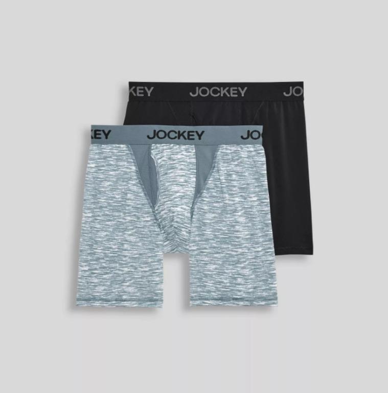 Jockey Generation Boxer Briefs 2-Pack Sport Performance Microfiber Medium  NewUSA, Men's Fashion, Bottoms, Underwear on Carousell