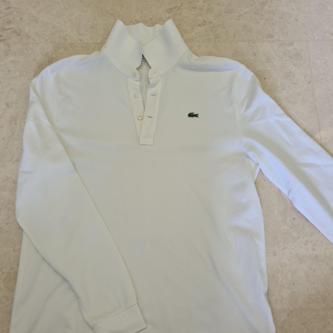 LACOSTE Polo Shirts (long sleeve), Men 