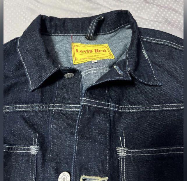 Levis red trucker denim jacket, Men's 