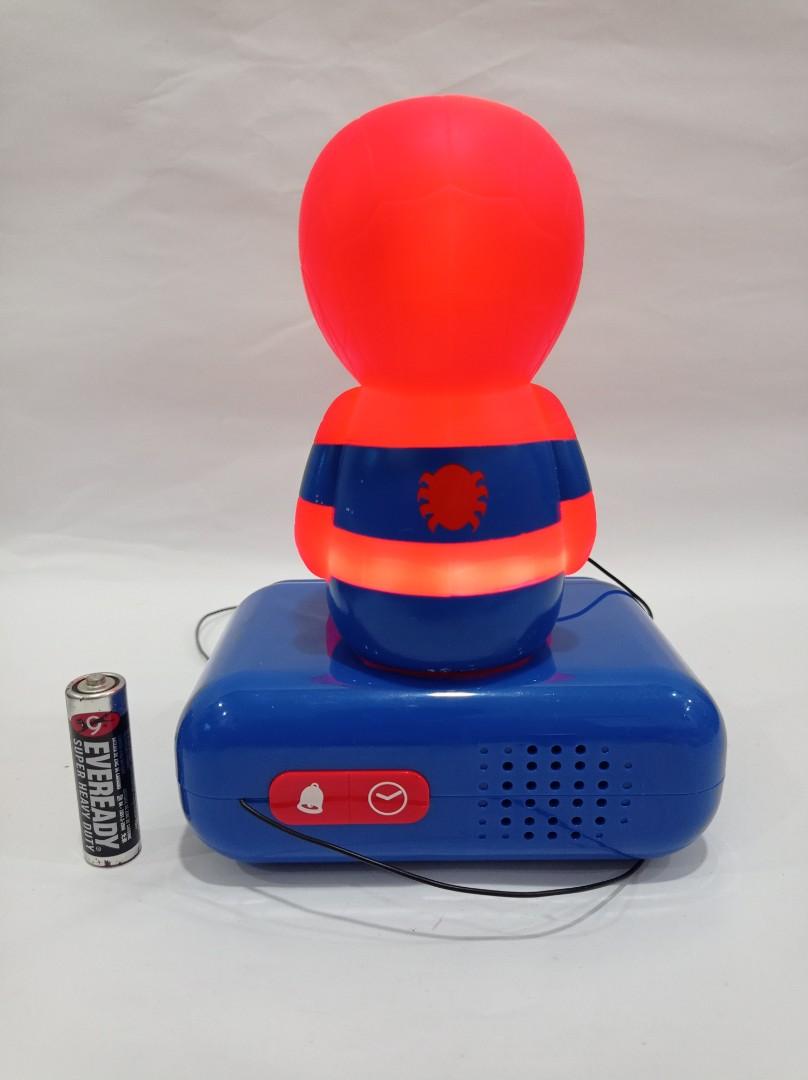 LEXIBOOK SPIDERMAN ALARM CLOCK RADIO, Hobbies & Toys, Collectibles