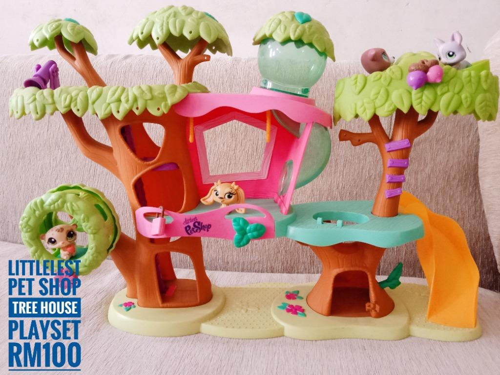 Littlest pet sales shop treehouse playset