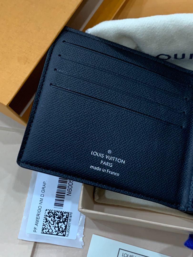 Louis Vuitton Amerigo Wallet In Acajou