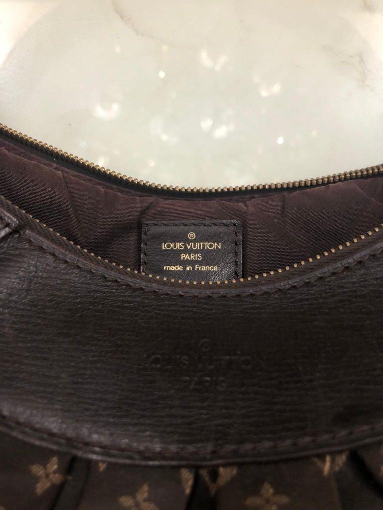 Louis Vuitton Louis Vuitton Rhapsody MM Ebene Monogram Mini Lin Hobo