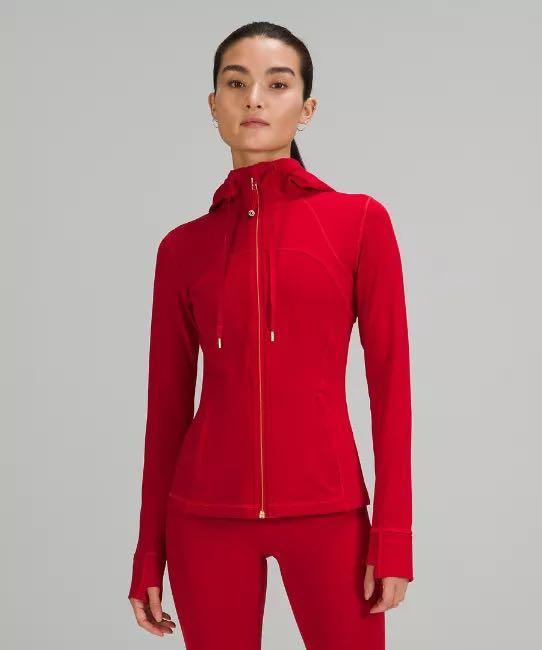 Red lululemon jacket on sale