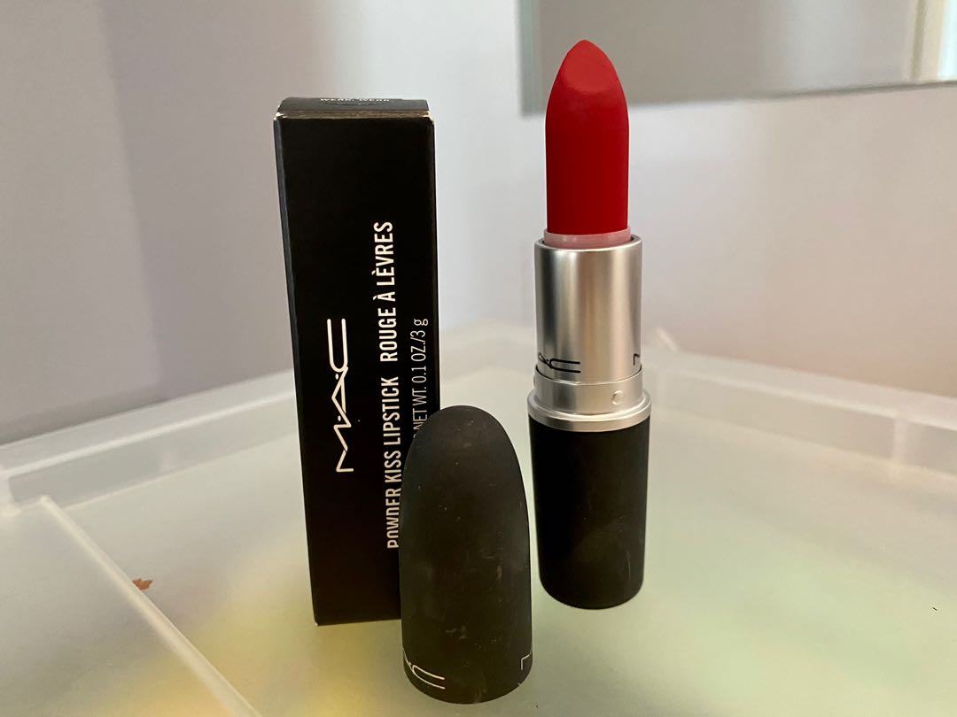 Mac Werk Werk Werk Powder Kiss Lipstick Beauty And Personal Care Face Makeup On Carousell
