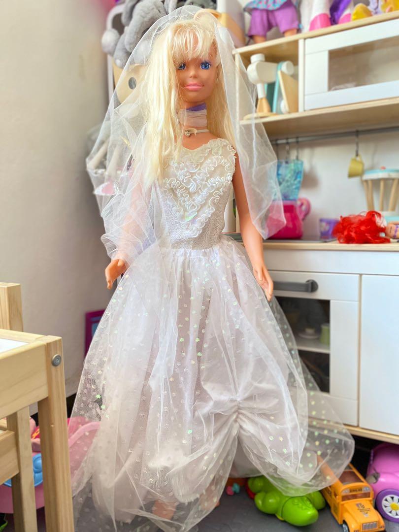 Mattel 4 Feet Big Vintage Barbie