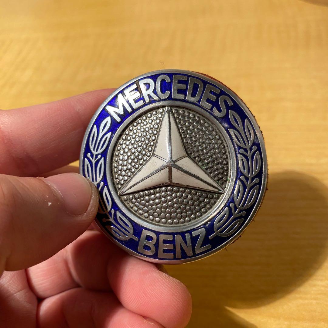 Mercedes Benz Vintage Grill Badge Emblem W115, Car Parts