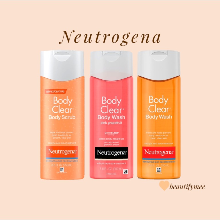 Neutrogena Body Clear Body Wash Salicylic Acid Acne Treatment
