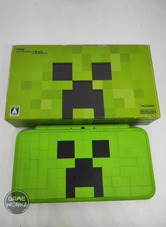 2ds xl minecraft creeper edition clearance