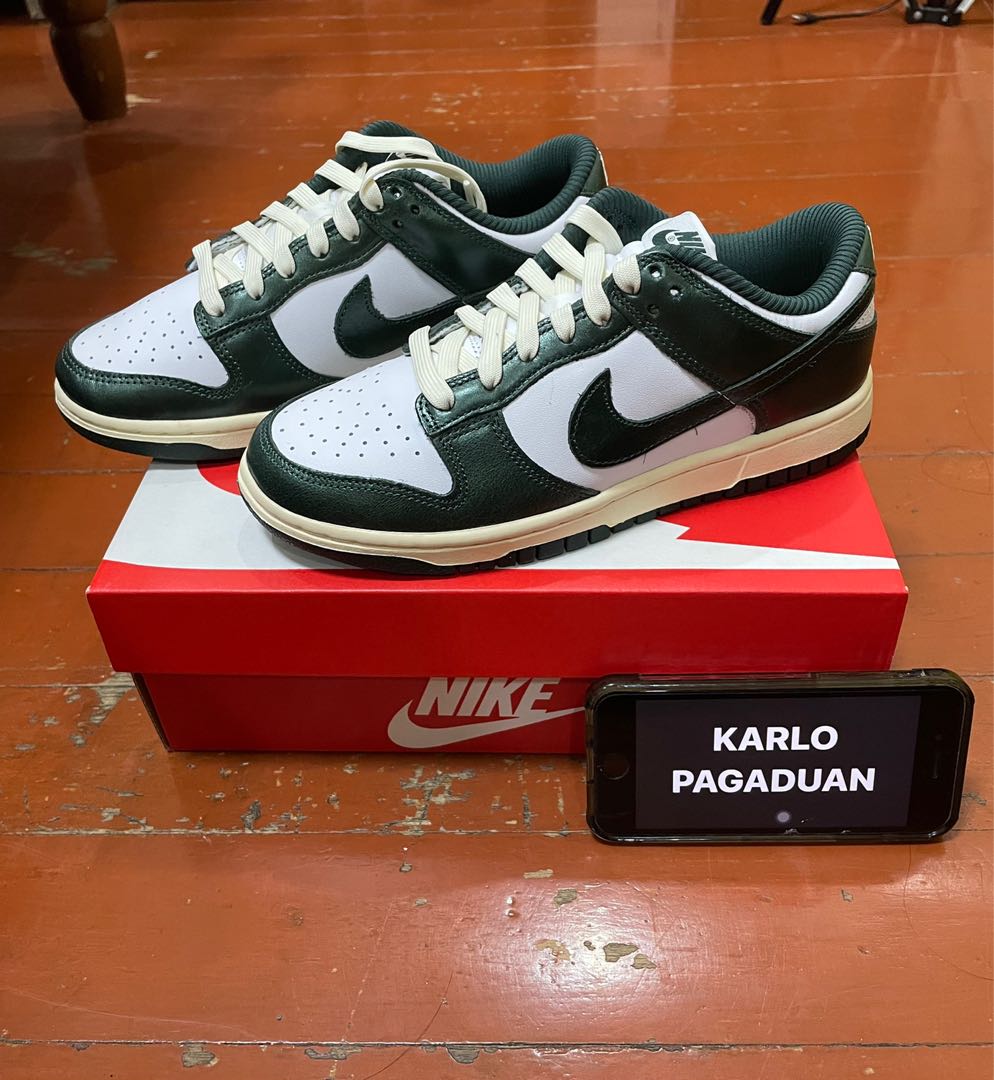 dunk vintage green
