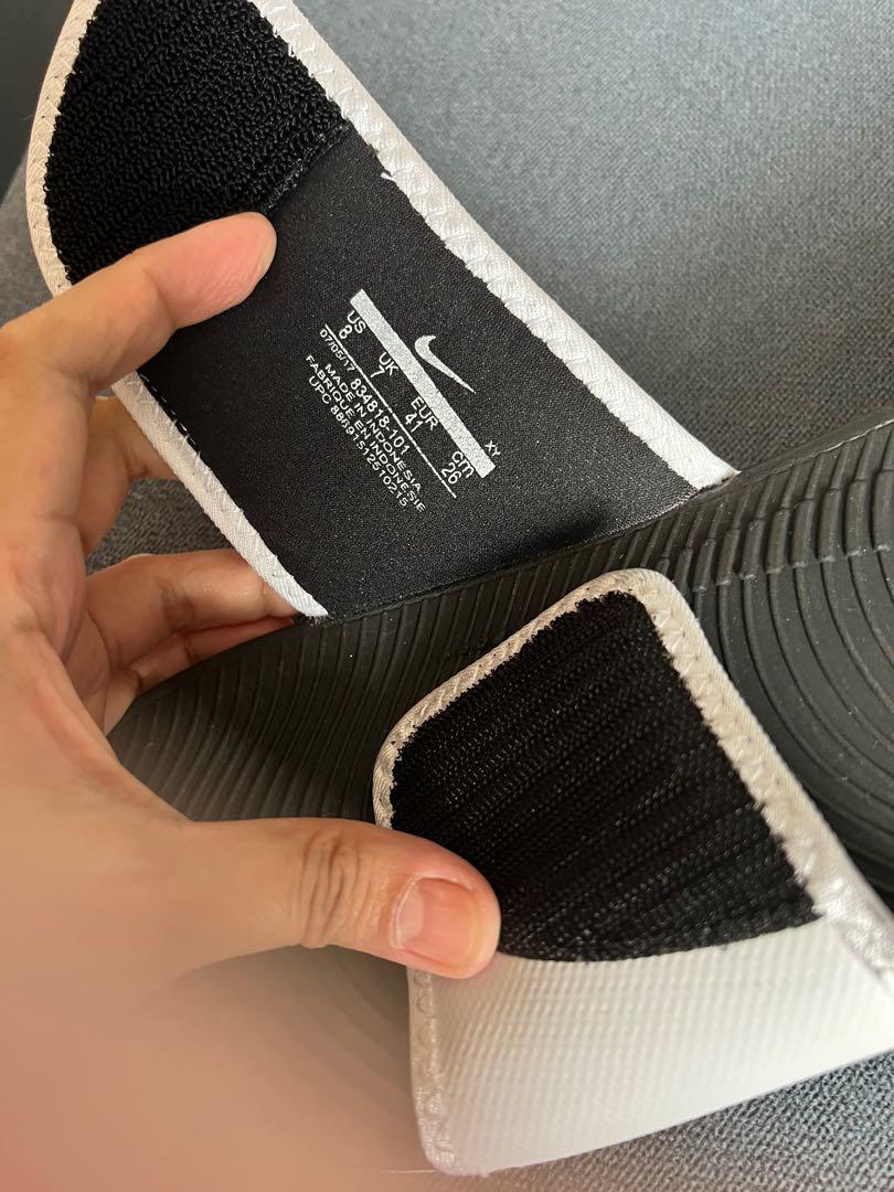 nike kawa slide adjustable
