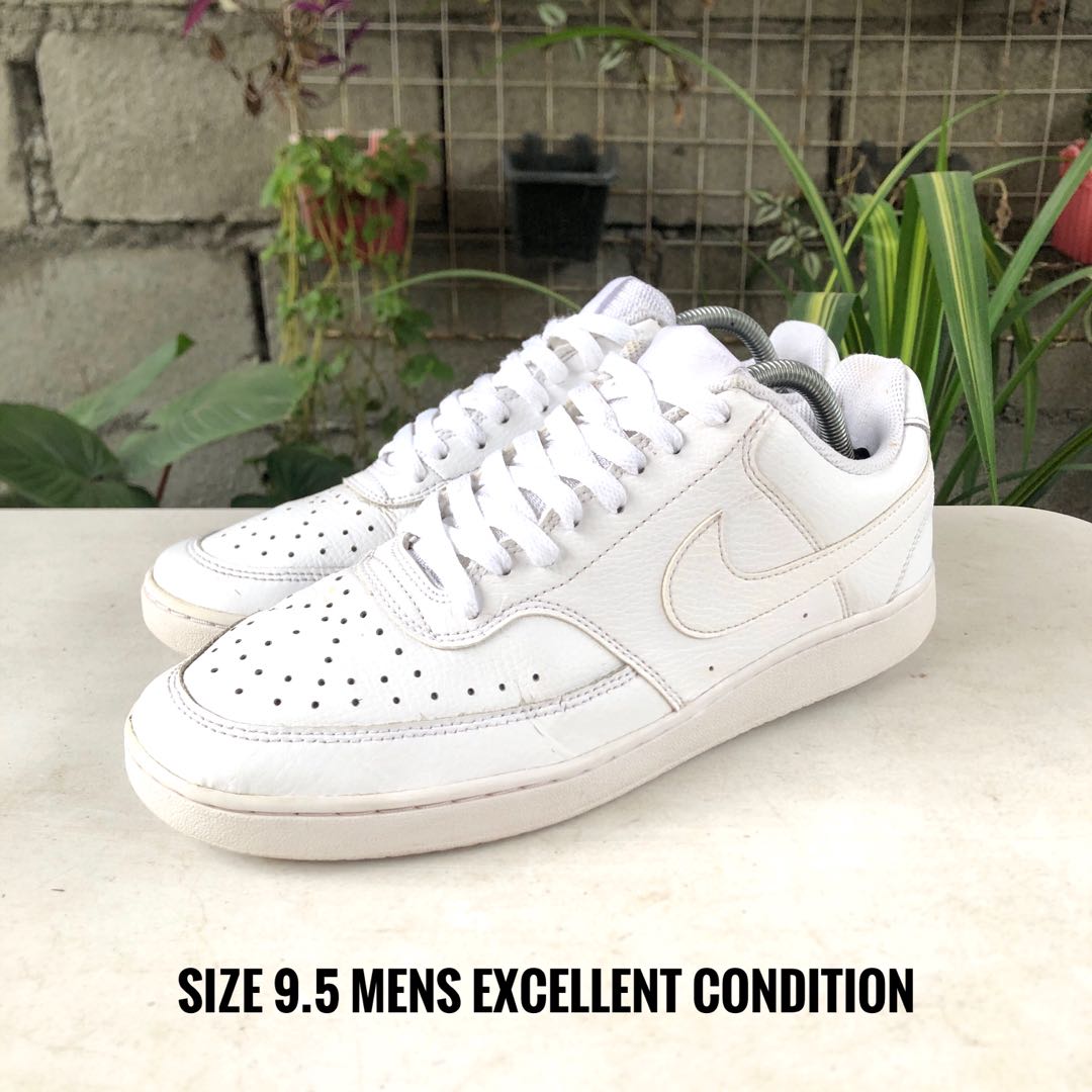 mens white sneakers nike