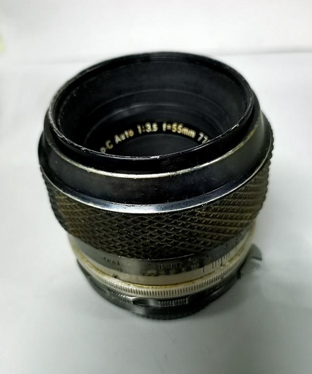 NIKKOR Macro Lens for sale (Category: Lens & Kits) located in Pasig City. Submitted by prosmmad (Listing ID 1141081873, Image 1). Description: Nikkor Lens for sale - Macro Nikkor-P.C Auto 1:35 f=55mm _ Well used.