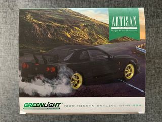 Mua Greenlight 19030 1999 Nissan Skyline GT-R (R34), Black trên Amazon