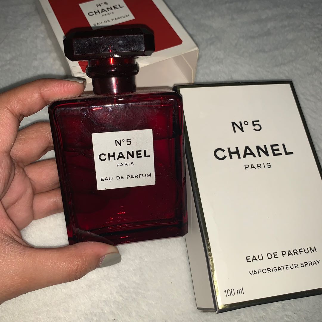 Chanel Eau De Parfum Red Edition The Beauty Look Book