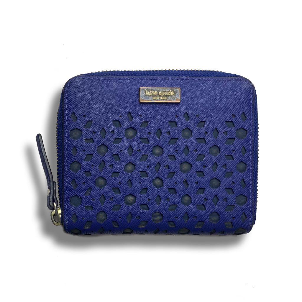 Kate spade purple and blue wallet sales